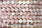 CRQ918 15 inches 8mm round Madagascar rose quartz beads wholesale