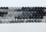 CRU1001 15.5 inches 8mm round mixed rutilated quartz beads