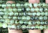 CRU1116 15 inches 6mm round prehnite gemstone beads wholesale