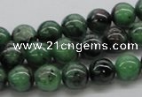 CRZ03 15.5 inches 10mm round ruby zoisite gemstone beads Wholesale