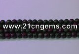 CRZ1110 15.5 inches 4mm round imitation ruby zoisite beads wholesale