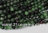 CRZ20 15.5 inches 4mm round ruby zoisite gemstone beads