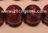 CRZ403 15.5 inches 10mm round natural ruby gemstone beads