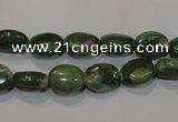 CRZ611 15.5 inches 8*10mm oval New ruby zoisite gemstone beads