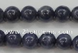 CRZ823 15.5 inches 8mm round natural sapphire gemstone beads