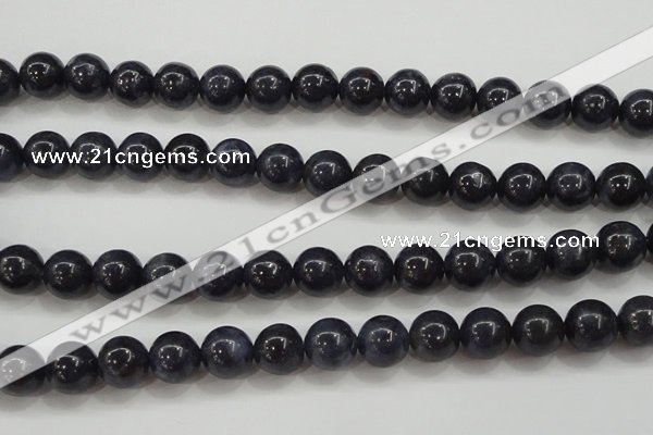 CRZ824 15.5 inches 10mm round natural sapphire gemstone beads