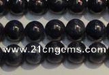 CRZ954 15.5 inches 6mm - 6.5mm round A grade natural sapphire beads