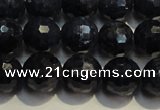 CRZ963 15.5 inches 7mm – 7.8mm faceted round A grade sapphire beads