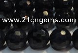 CRZ967 15.5 inches 7mm – 7.8mm faceted round AA grade sapphire beads