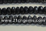 CRZ971 15.5 inches 3*5mm faceted rondelle A- grade sapphire beads