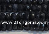 CRZ972 15.5 inches 4*6mm faceted rondelle A- grade sapphire beads