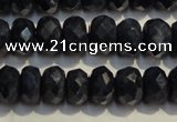 CRZ977 15.5 inches 5*7mm faceted rondelle A grade sapphire beads