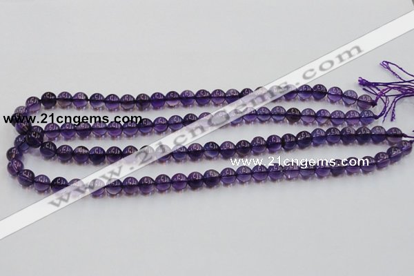 CSA04 15.5 inches 8mm round synthetic amethyst beads wholesale