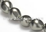 CSB02 16 inches 12*16mm nugget shell pearl beads Wholesale