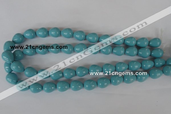 CSB112 15.5 inches 11*15mm teardrop shell pearl beads wholesale