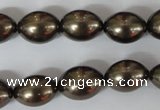 CSB123 15.5 inches 12*15mm rice shell pearl beads wholesale