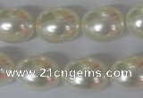 CSB125 15.5 inches 14*18mm – 15*20mm rice shell pearl beads