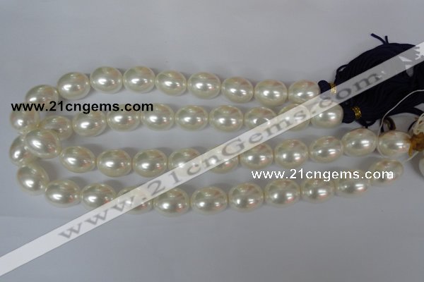 CSB125 15.5 inches 14*18mm – 15*20mm rice shell pearl beads