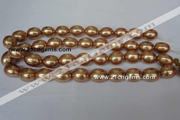 CSB126 15.5 inches 14*18mm – 15*20mm rice shell pearl beads