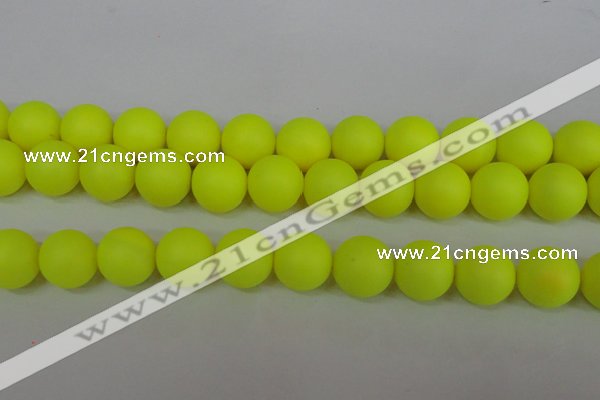 CSB1319 15.5 inches 12mm matte round shell pearl beads wholesale