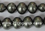 CSB147 15.5 inches 12*15mm – 13*16mm oval shell pearl beads