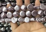 CSB2156 15.5 inches 14*14mm - 15*15mm baroque shell pearl beads