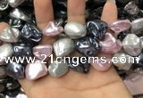 CSB2178 15.5 inches 16*16mm - 20*22mm baroque mixed shell pearl beads