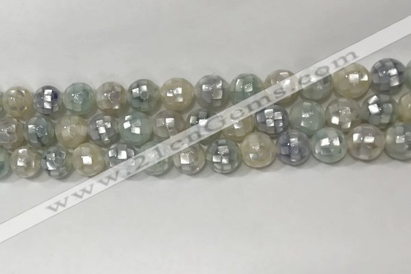 CSB4006 15.5 inches 8mm ball abalone shell beads wholesale