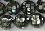 CSB4007 15.5 inches 8mm ball abalone shell beads wholesale