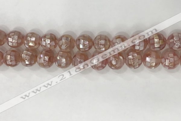 CSB4022 15.5 inches 12mm ball abalone shell beads wholesale