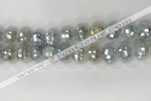 CSB4023 15.5 inches 12mm ball abalone shell beads wholesale