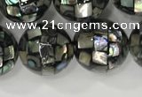 CSB4024 15.5 inches 12mm ball abalone shell beads wholesale