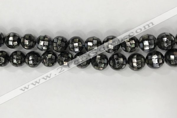 CSB4025 15.5 inches 12mm ball abalone shell beads wholesale