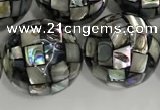 CSB4051 15.5 inches 18mm ball abalone shell beads wholesale