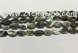 CSB4126 15.5 inches 8*12mm oval abalone shell beads wholesale