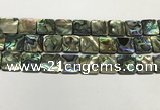 CSB4148 15.5 inches 18*18mm square abalone shell beads wholesale