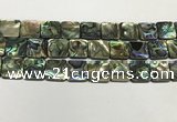 CSB4148 15.5 inches 18*18mm square abalone shell beads wholesale