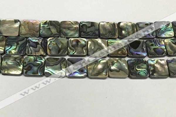 CSB4148 15.5 inches 18*18mm square abalone shell beads wholesale