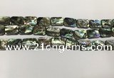 CSB4154 15.5 inches 12*16mm rectangle abalone shell beads wholesale