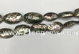 CSB4178 15.5 inches 12*28mm - 15*30mm freeform abalone shell beads