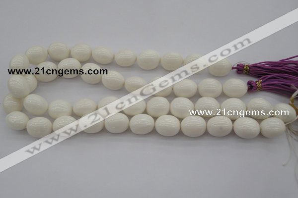 CSB675 15.5 inches 16*19mm oval shell pearl beads