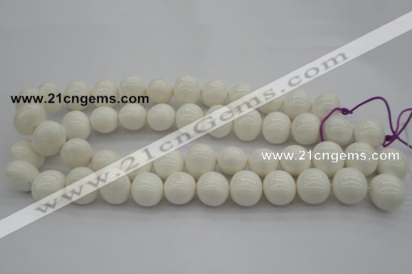 CSB710 15.5 inches 16*19mm oval shell pearl beads