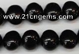 CSB819 15.5 inches 13*15mm oval shell pearl beads wholesale