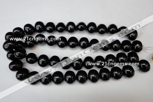 CSB840 15.5 inches 16*19mm oval shell pearl beads wholesale