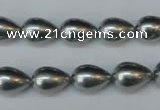 CSB860 15.5 inches 10*12mm teardrop shell pearl beads wholesale