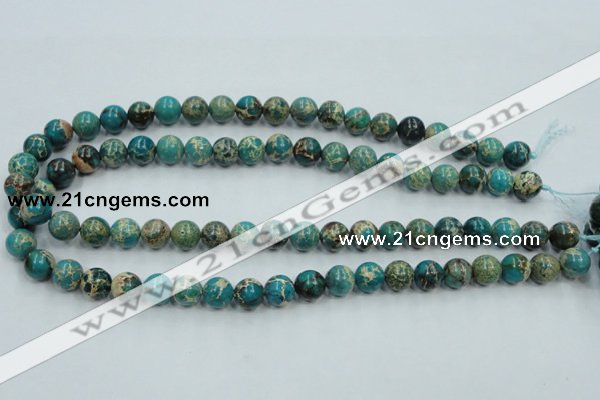 CSE01 15.5 inches 10mm round natural sea sediment jasper beads