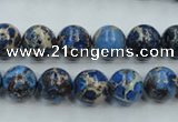 CSE211 15.5 inches 8mm round dyed natural sea sediment jasper beads