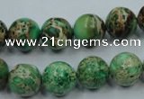 CSE224 15.5 inches 20mm round dyed natural sea sediment jasper beads