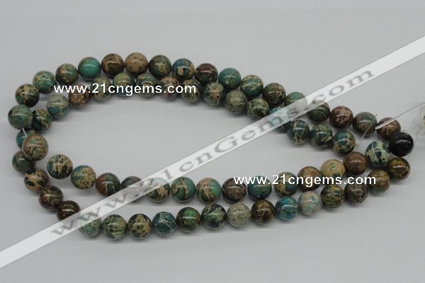 CSE5005 15.5 inches 12mm round natural sea sediment jasper beads