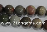 CSE5205 15.5 inches 14mm round sea sediment jasper beads wholesale
